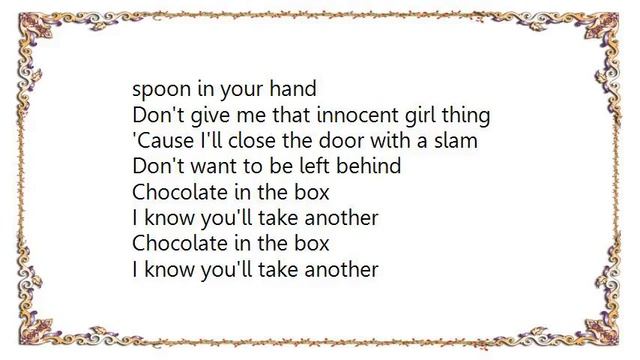 Bros - Chocolate Box Lyrics смотреть онлайн