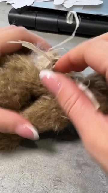 Кажется, я забыла показать этого мишку