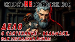 СВЕРХЪНЕЕСТЕСТВЕННОЕ | ДЕЛО О САНТЕХНИКЕ - ВЕДЬМАКЕ, ИЛИ ТАРАКАНЬИ ВОЙНЫ | ВЫЗОВ №2