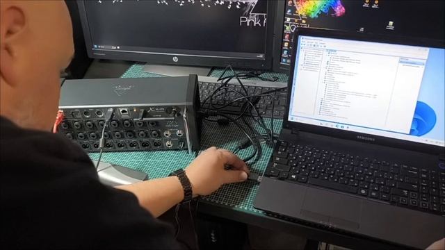 Не работает USB порт Behringer XR18