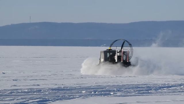 Hovercraft on snow and ice смотреть онлайн