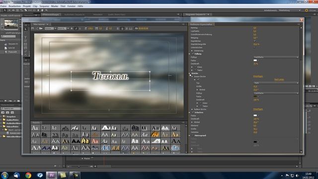 Adobe Premiere Pro CS5 Tutorial - Schnell Noch Ein Intro Erstellen