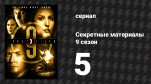 Секретные материалы 9 сезон 5 серия «Повелитель мух» (сериал, 1993-2018)