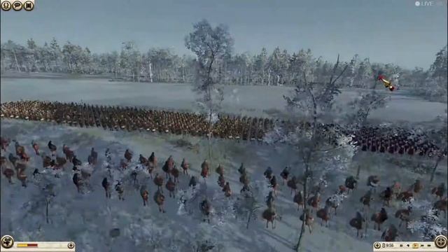 Battle of Vindobona 180AD simulated Rome 2 Total War смотреть онлайн