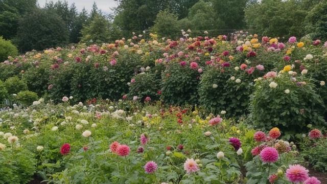 Георгины клубневые и из семян - в чём разница - Советы для цветника смотреть онлайн