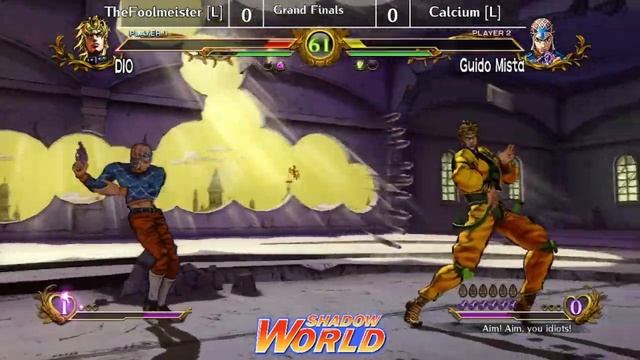 TheFoolmeister (DIO) vs Calcium (Mista) - Jojo ASB Grand Finals - Shadow World 7 смотреть онлайн