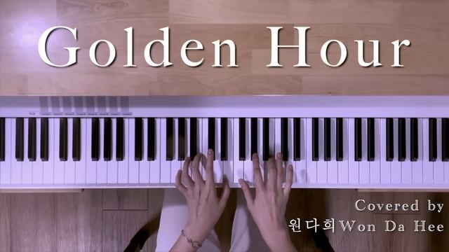 (1 hour)JVKE- Golden Hour | Piano cover | 1 Song 1 Hour Loop смотреть онлайн