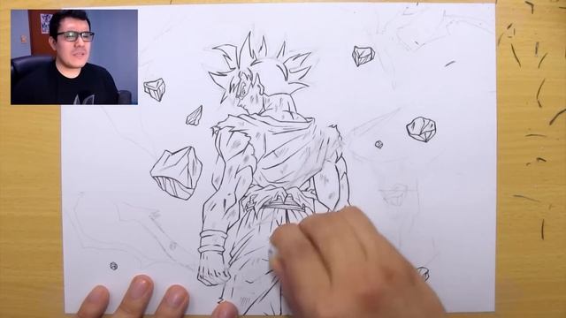 Como DIBUJAR a GOKU ULTRA INSTINTO SEÑAL 💥 смотреть онлайн