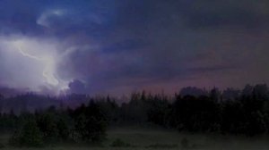 Звуки дождя с громом для сна. Звук природы для расслабления