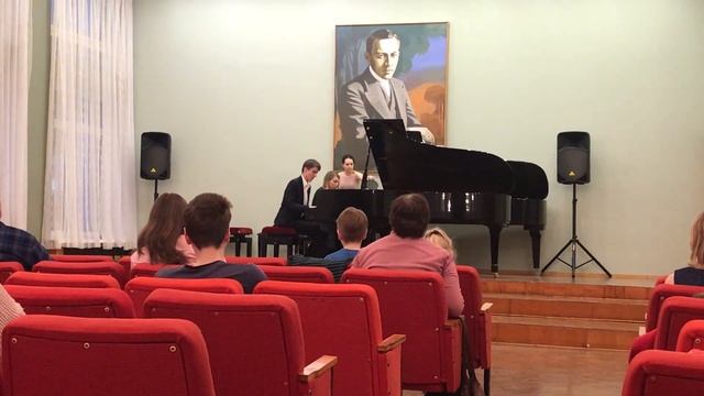 С. Рахманинов. Концерт #2, 3-я часть. Исполняет Тимофей Иванов, 16 лет, Москва смотреть онлайн