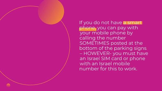 How To Park My Car  In Israel By HomeAwayIsrael.com