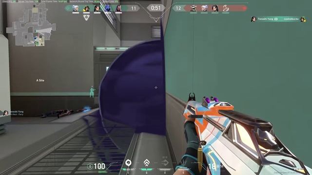 [ VALORANT ] Prime Vandal Ace Using Jett On Icebox