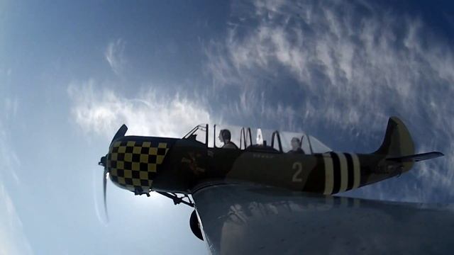ЯК-52 высший пилотаж. Аэродром Войровка