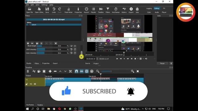 Glitch Effect එක Shotcut Video Editor එකෙන් සහ VSDC Video Editor එකෙන් Add කරන විදිහ දැනගමු