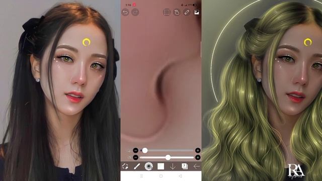 How to create base for your edits tutorial | Ibis paint x | ( +highlight) ft. Jisoo смотреть онлайн