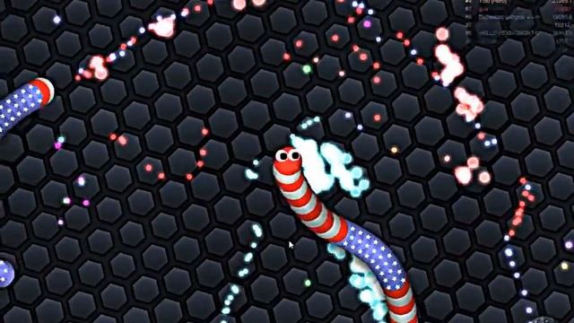 4 раза в Slither.io смотреть онлайн