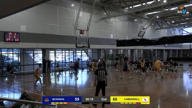 BigV Champ Men - McKinnon vs Camberwell - Round 6 смотреть онлайн