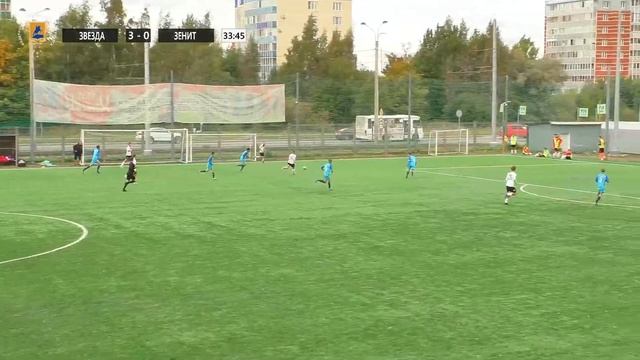 Live | 24.09.2023 | ФК «Звезда» — ФК «Зенит» | Первенство СПб 2008 г.р. смотреть онлайн