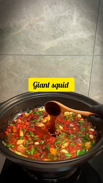 Giant Squid Recipe #shorts