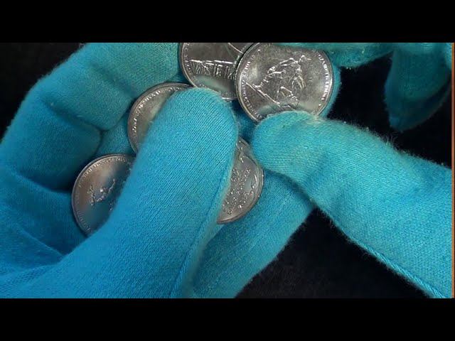 Обзор набор 5 рублей 2015 Подвиг советских воинов на Крымском полуострове смотреть онлайн