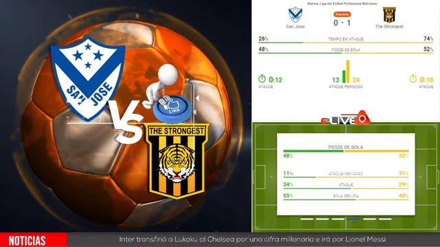 √ San José 0 vs 1 The Strongest En Vivo I Bolivia - División Profesional I 07.08.2021 смотреть онлайн