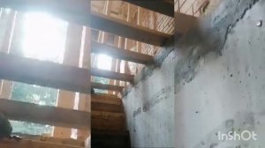 Монолитная лестница.