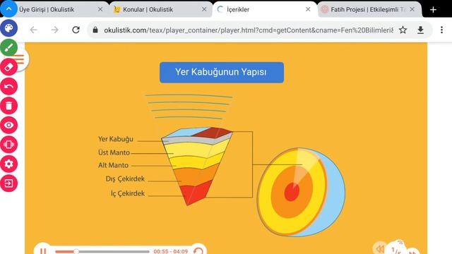 4.sınıf FEN BİLİMLERİ YER KABUĞU смотреть онлайн