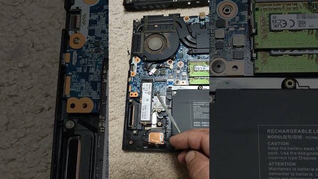 Разборка ноутбука Ardor Gaming Neo 17 смотреть онлайн