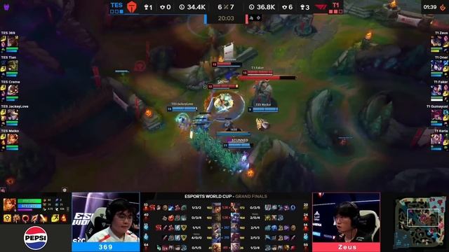 T1 vs TES Highlights Game 4 | EWC 2024 Grand Final | T1 vs TOP ESPORTS смотреть онлайн