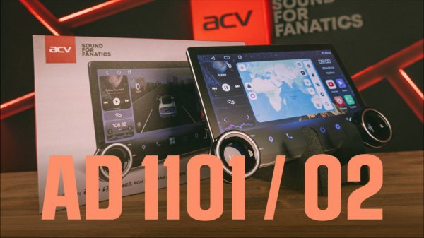 Обзор на Android-Магнитолу ACV AD-1101/1102 DSP.