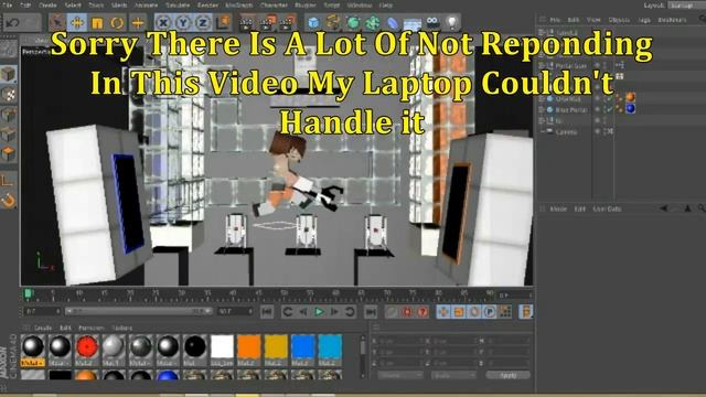 Minecraft Speed Render #1 : Portal 2 Escape