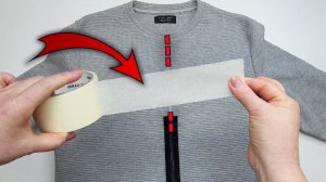 ✅Наклейте скотч на молнию! Рабочий метод за 8 минут