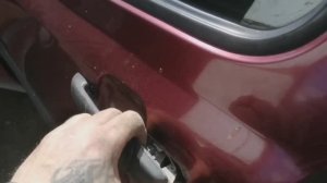 Как снять наружную ручку двери в Фольксваген Вента 1995г