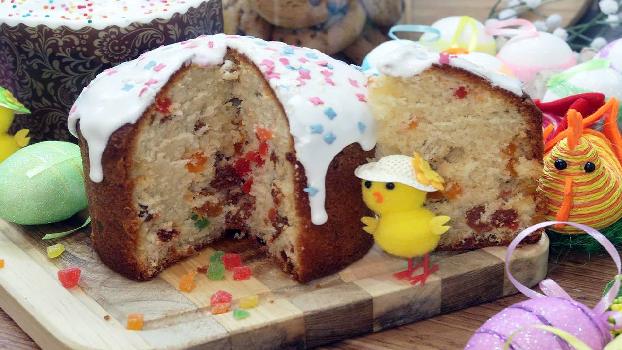 Рецепт Очень Вкусного Бездрожжевого Кулича на Пасху смотреть онлайн