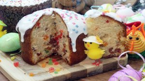 Рецепт Очень Вкусного Бездрожжевого Кулича на Пасху