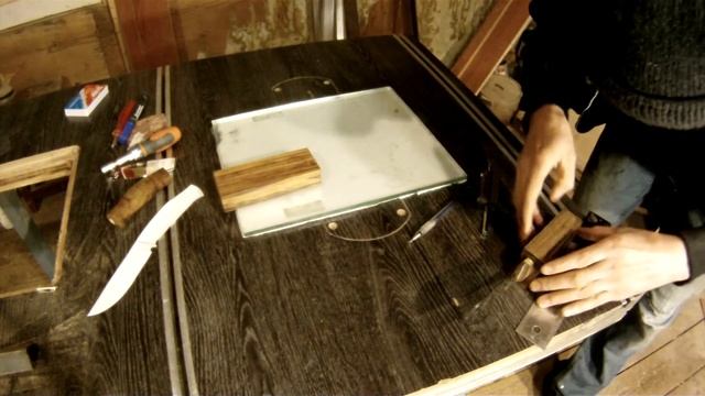 монтаж клинка