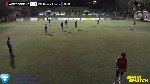 WOWDECOR.KZ - FC Almaty Arlans / MFL Almaty Осень 2022 смотреть онлайн