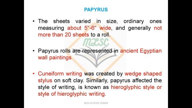Evolution of Writing Materials: Part - 1 / For NTA UGC-NET/SET/JRF/KVS Etc. смотреть онлайн