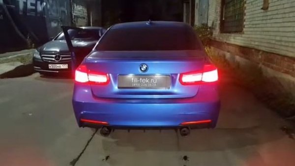 Выхлоп FiliTek на BMW 320 в кузове F30
