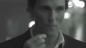 Dolce Gabbana The One Gentleman fragrance advert with Celebrity Matthew McConaughey