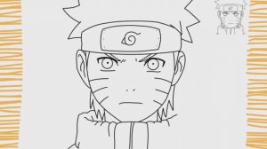 КАК РИСОВАТЬ КЛАССИЧЕСКОГО НАРУТО