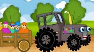 Скільки овець везе Тракторець - Розвиваючі пісні та мультики - @savkonazar