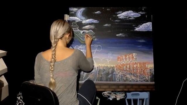 Voodoo Alligator Painting смотреть онлайн