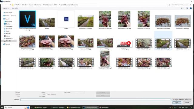 Live!! ตัดต่อคลิปง่ายๆด้วย VEGAS Pro 18.0 смотреть онлайн