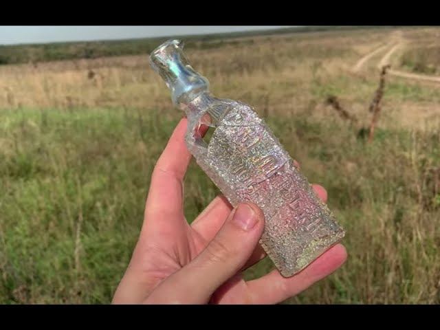 Склейка винтажных стеклянных бутылок - полный цикл от находки осколков до готовой посуды кратко! смотреть онлайн