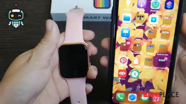SMARTWATCH T68 PRO FUNCIONES PRINCIPALES 1080p смотреть онлайн