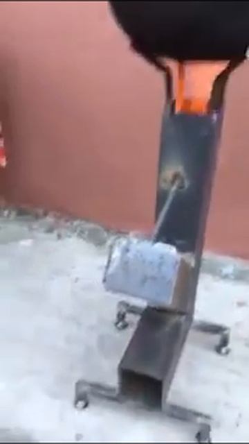 печь походная дровяная