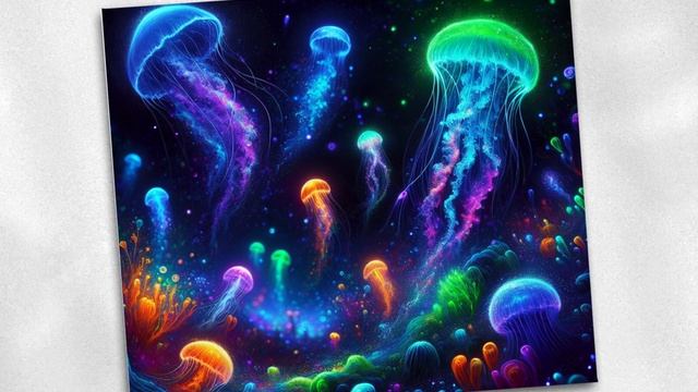 3D Neon Jellyfish 20oz Skinny Tumbler Sublimate Design Digital Download png смотреть онлайн
