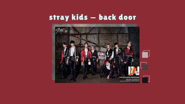 [1시간/ 1 HOUR LOOP] stray kids— Back Door смотреть онлайн