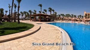 Siva Grand Beach Hotel - Hurgada, Egypt July 2023.